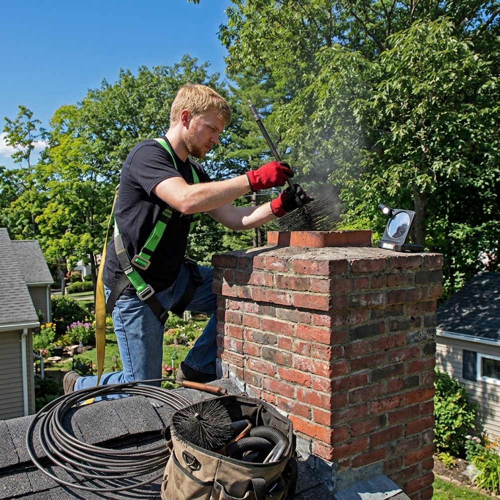 Chimney sweep Central PA — why annual service matters